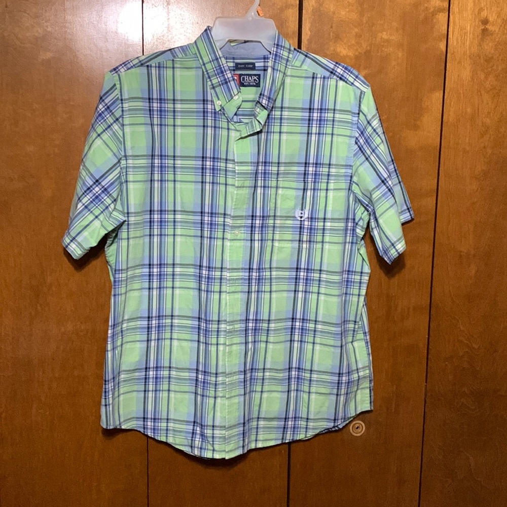 CHAPS- Men’s Easy Care Dress Shirt (XL)